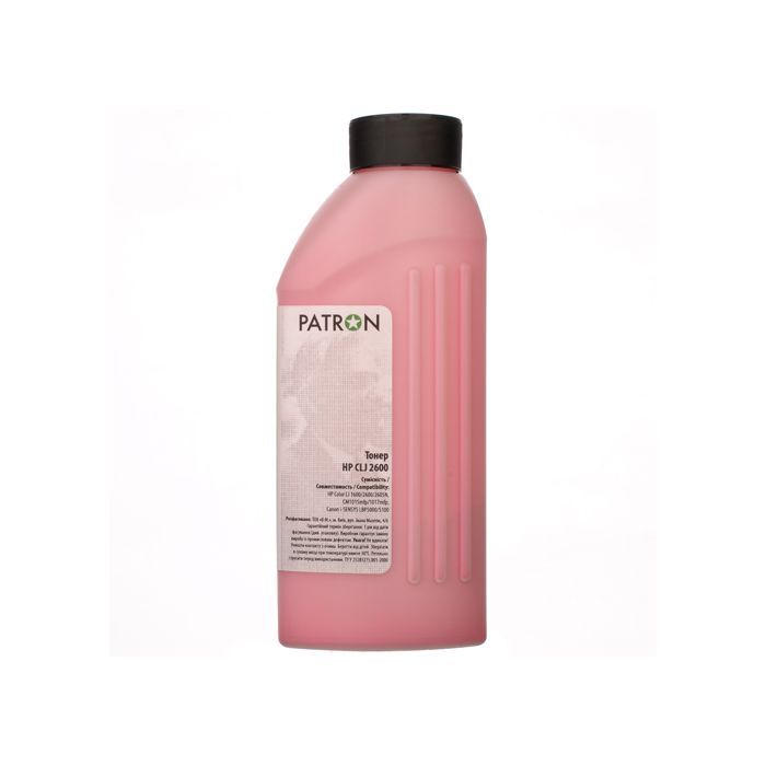 Тонер HP CLJ 2600 MAGENTA 100г Patron (T-PN-HCLJ2600-M-100) зображення 2