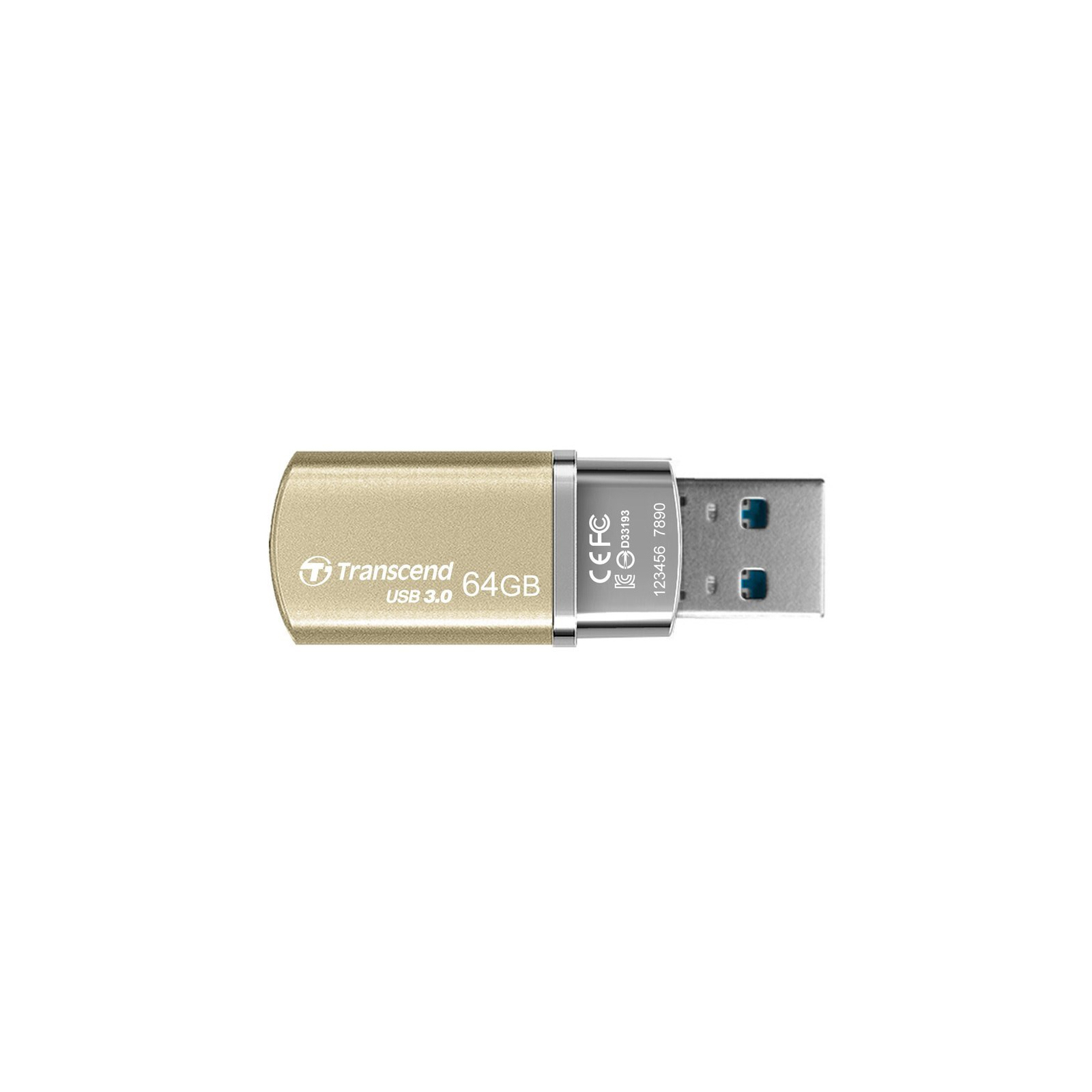 USB флеш накопитель Transcend 64GB JetFlash 820 USB 3.0 (TS64GJF820G) изображение 2