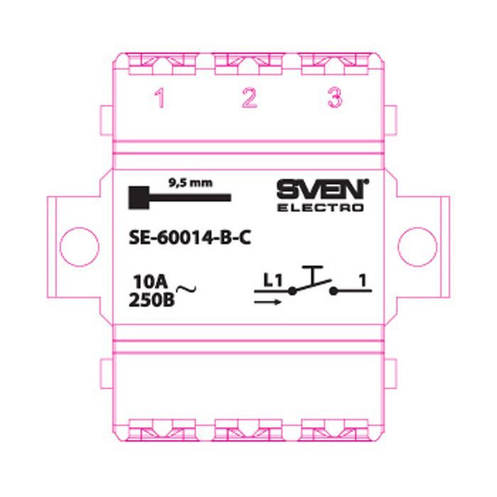 Кнопка звонка Sven SE-60014-B-C cream (7100038) изображение 2