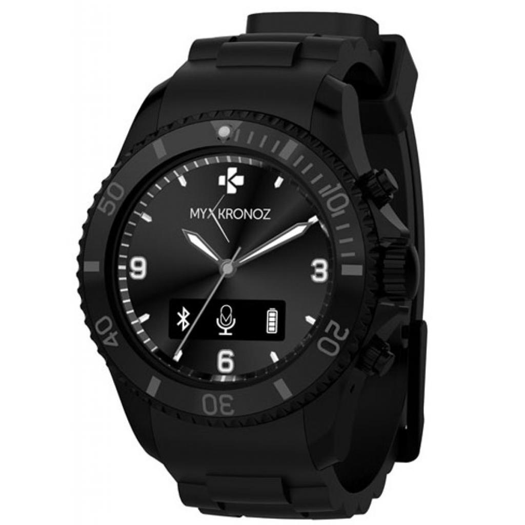 Смарт-годинник MyKronoz ZeClock Black (7640158010457)