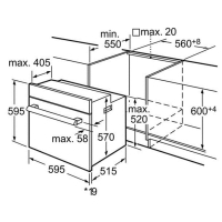 Духовой шкаф Bosch HBA 23 BN 21 (HBA23BN21) изображение 5