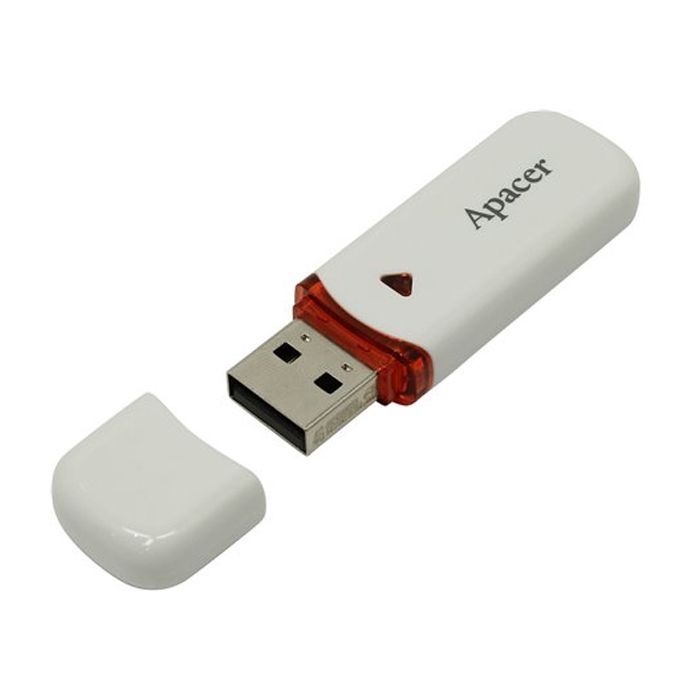 USB флеш накопитель Apacer 32GB AH333 white USB 2.0 (AP32GAH333W-1) изображение 5