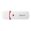 USB флеш накопитель Apacer 64GB AH333 white USB 2.0 (AP64GAH333W-1)