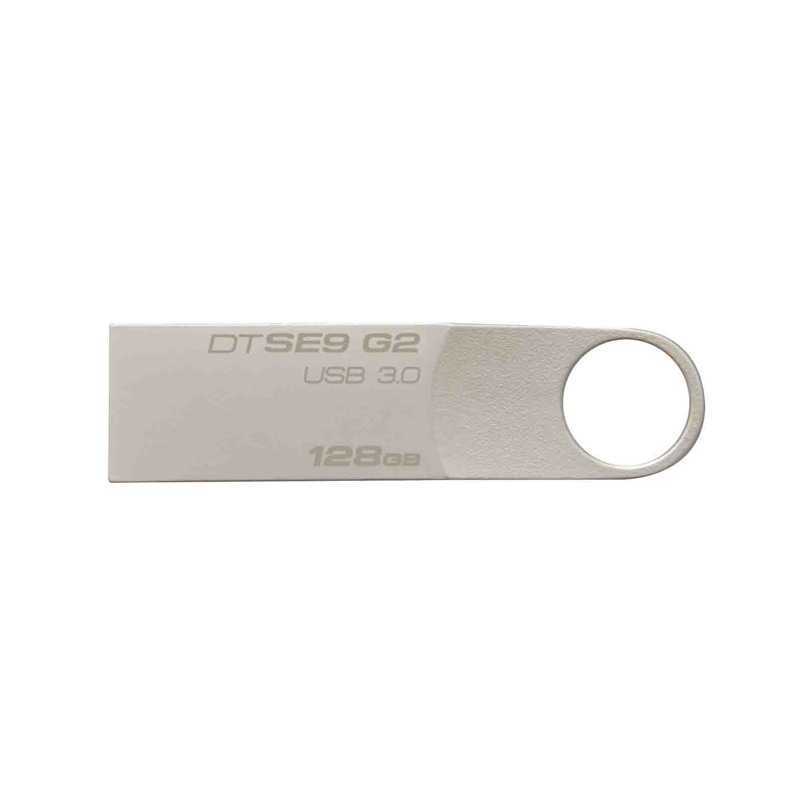 USB флеш накопичувач Kingston 32GB DataTraveler SE9 G2 Metal Silver USB 3.0 (DTSE9G2/32GB)