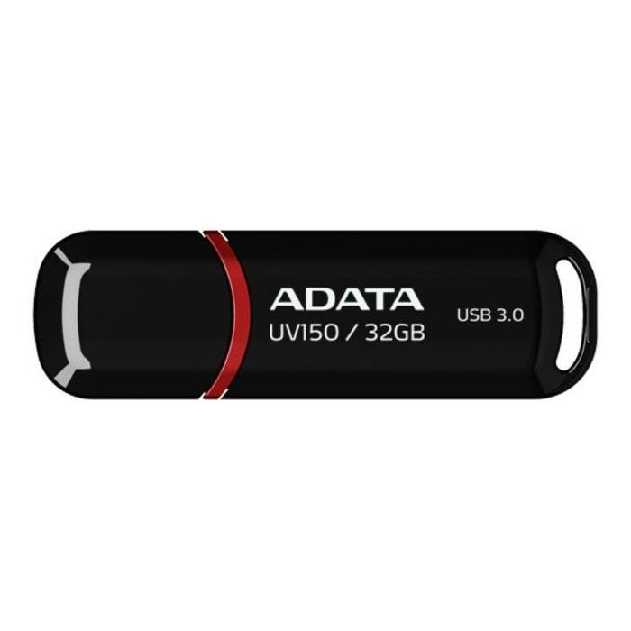 USB флеш накопитель ADATA 32Gb UV150 Black USB 3.0 (AUV150-32G-RBK)
