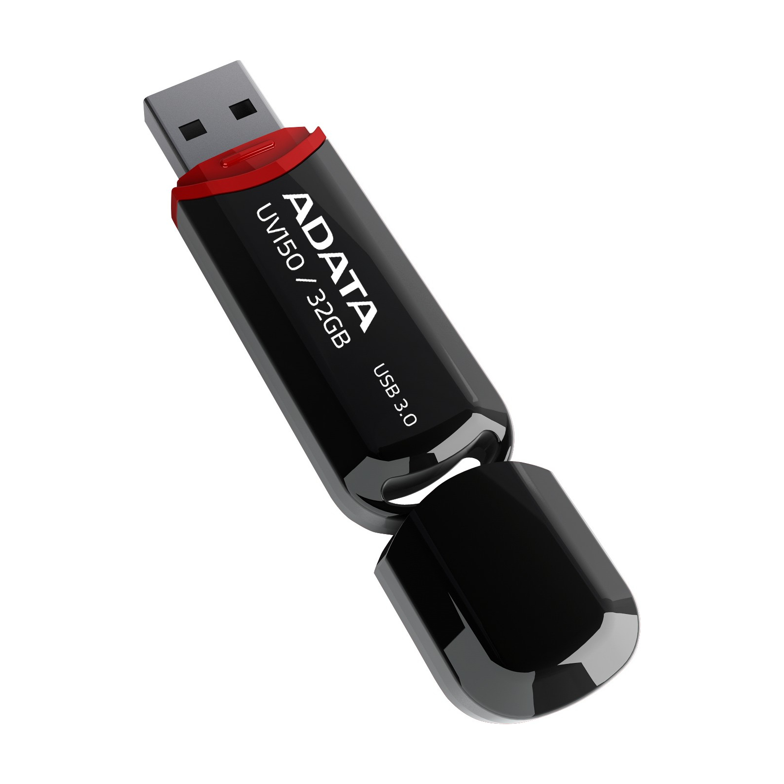 USB флеш накопичувач ADATA 32GB UV150 Red USB 3.0 (AUV150-32G-RRD) зображення 2