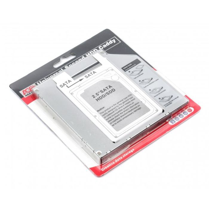 Фрейм-переходник AgeStar HDD 2.5'' to 5.25" (12.5 мм) (SSMR2S) изображение 2