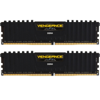 Модуль памяти для компьютера DDR4 16GB (2x8GB) 3000 MHz Vengeance LPX Black Corsair (CMK16GX4M2B3000C15)
