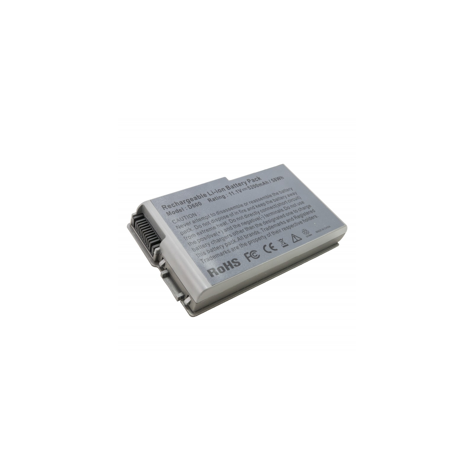 Аккумулятор для ноутбука Dell Latitude D600, Li-ion, 5200mAh Extradigital (BND3932) изображение 5