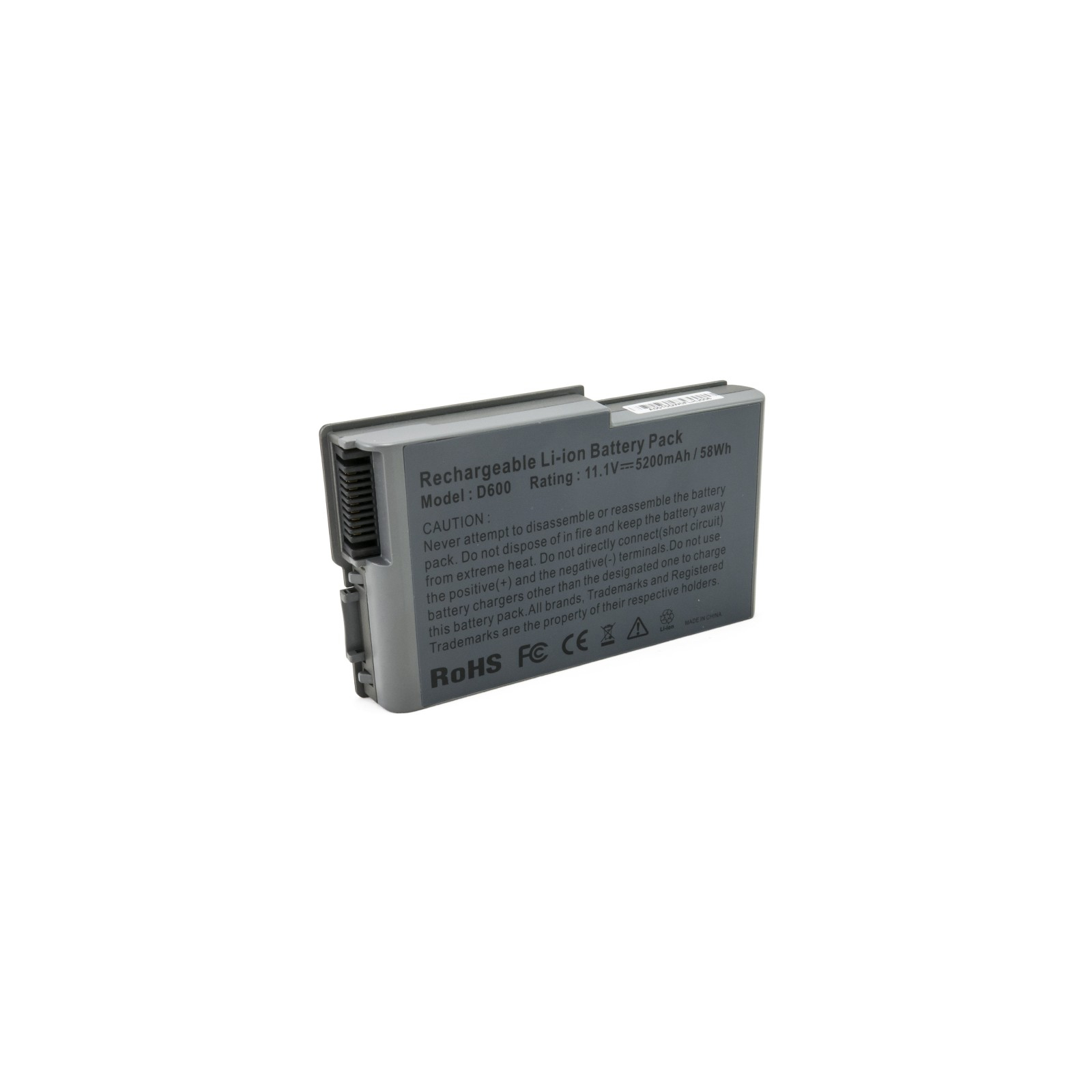 Акумулятор до ноутбука Dell Latitude D600, Li-ion, 5200mAh Extradigital (BND3932)