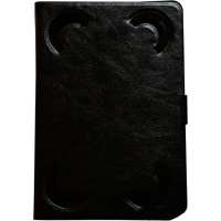 Чехол для планшета Pro-case 7-8" унiверсальний three folders black + black (PCTFCUN78BB) изображение 3
