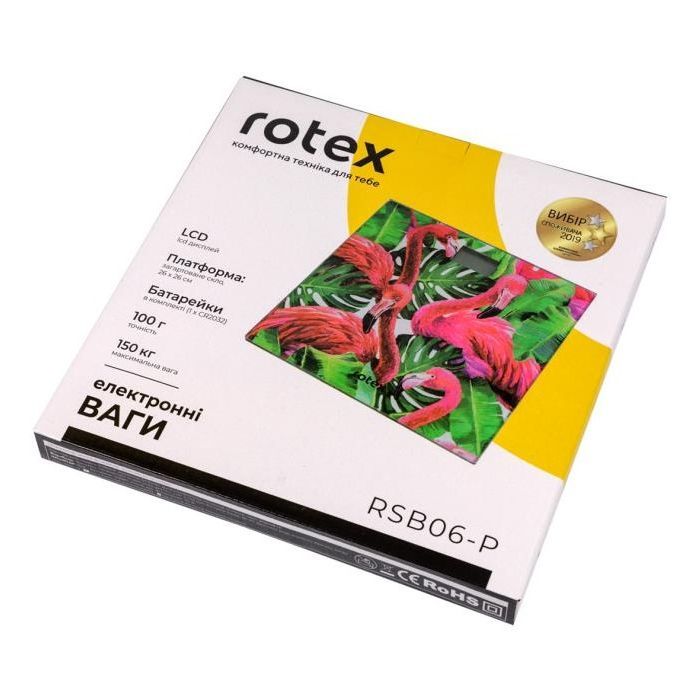 Весы напольные Rotex RSB06-P изображение 3