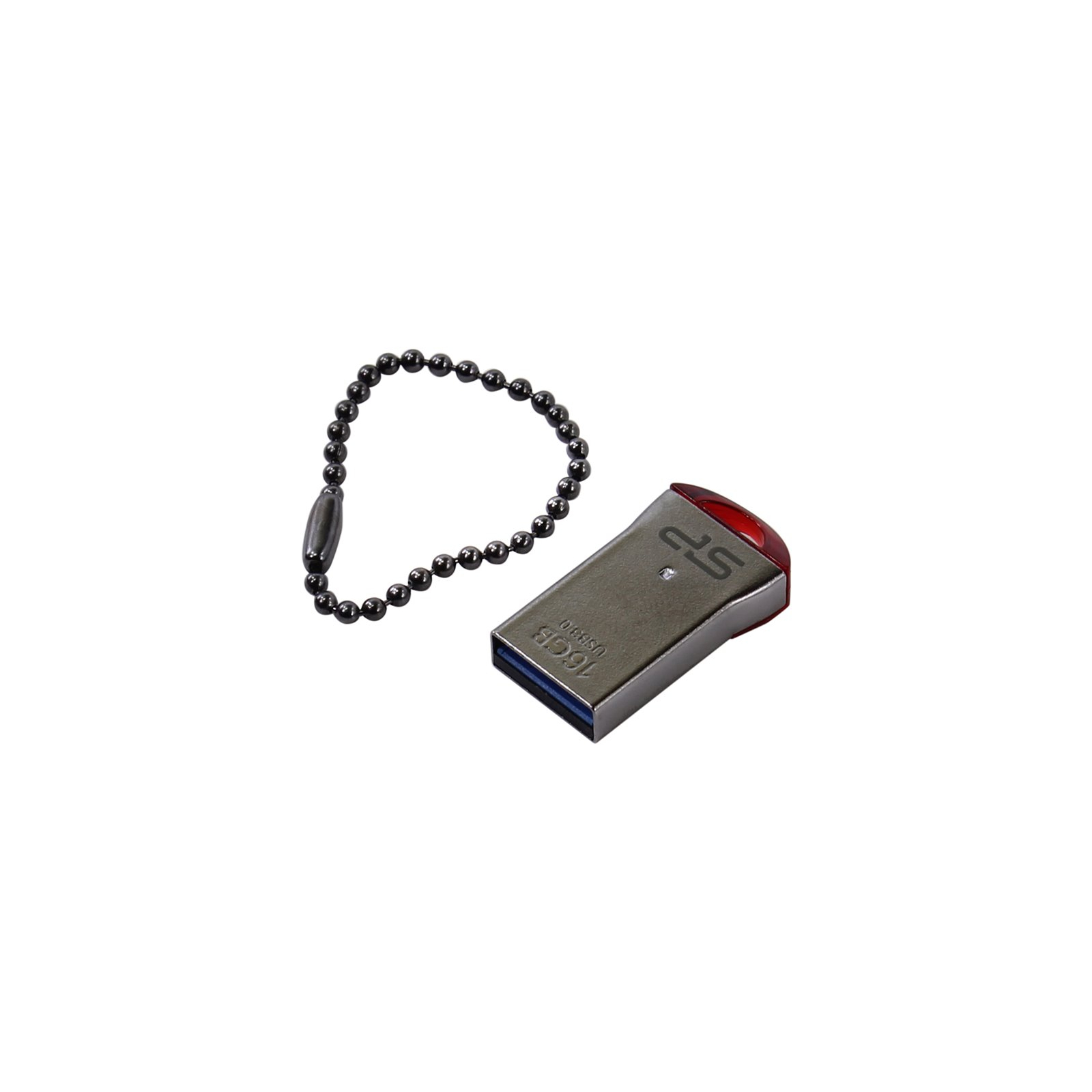 USB флеш накопитель Silicon Power 16GB JEWEL J01 RED USB 3.0 (SP016GBUF3J01V1R) изображение 2