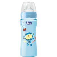 Бутылочка для кормления Chicco Well-Being 250 мл с силиконовой соской 2 мес+ (70723.21)