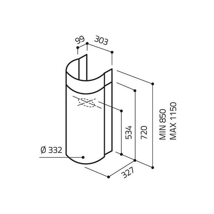 Вытяжка кухонная Elica STONE IX/A/33 изображение 3