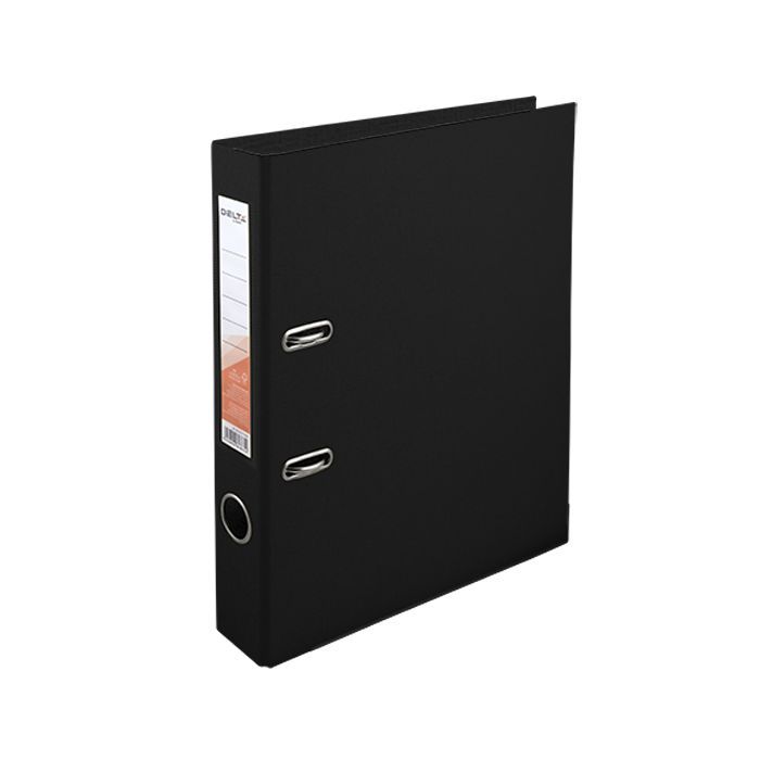 Папка - регистратор Delta by Axent double-sided PP 5 cм, assembled, black (D1711-01C)