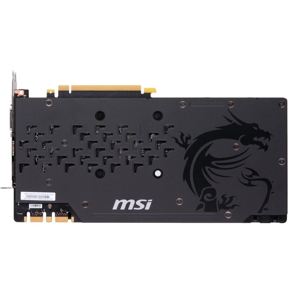 Відеокарта MSI GeForce GTX1070 8192Mb GAMING X (GTX 1070 GAMING X 8G) зображення 6