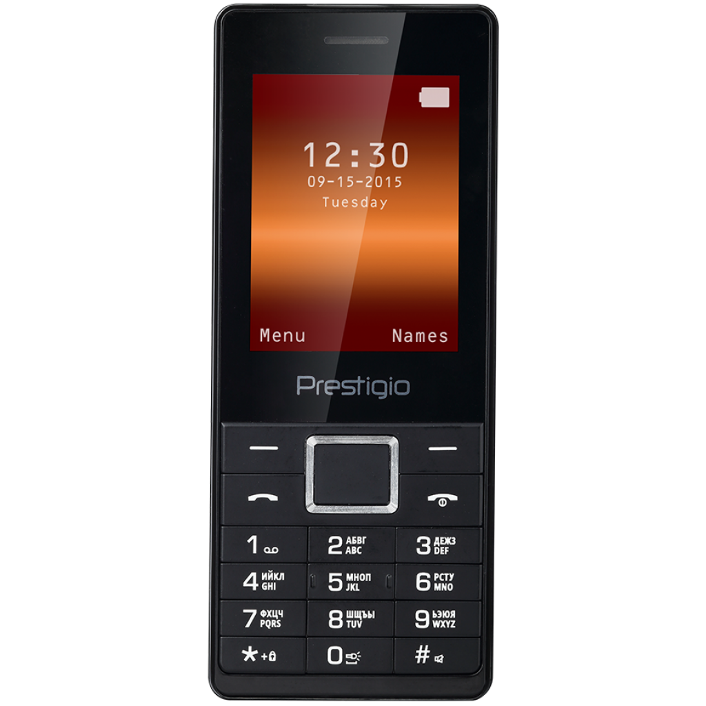 Мобільний телефон Prestigio PFP1241 Muze A1 Duo Black (PFP1241DUOBLACK)