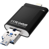USB флеш накопитель PhotoFast 16GB i-FlashDrive EVO Plus Black USB- 3.0microUSB/Lightning (EVOPLUS16GB) изображение 8