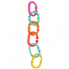 Прорезыватель Playgro Разноцветные кольца (0184556)