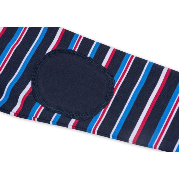 Кофта дитяча Breeze синя з червоним у смужку (8107-98B-blue-red) зображення 3