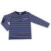 Кофта дитяча Breeze синя з червоним у смужку (8107-98B-blue-red)