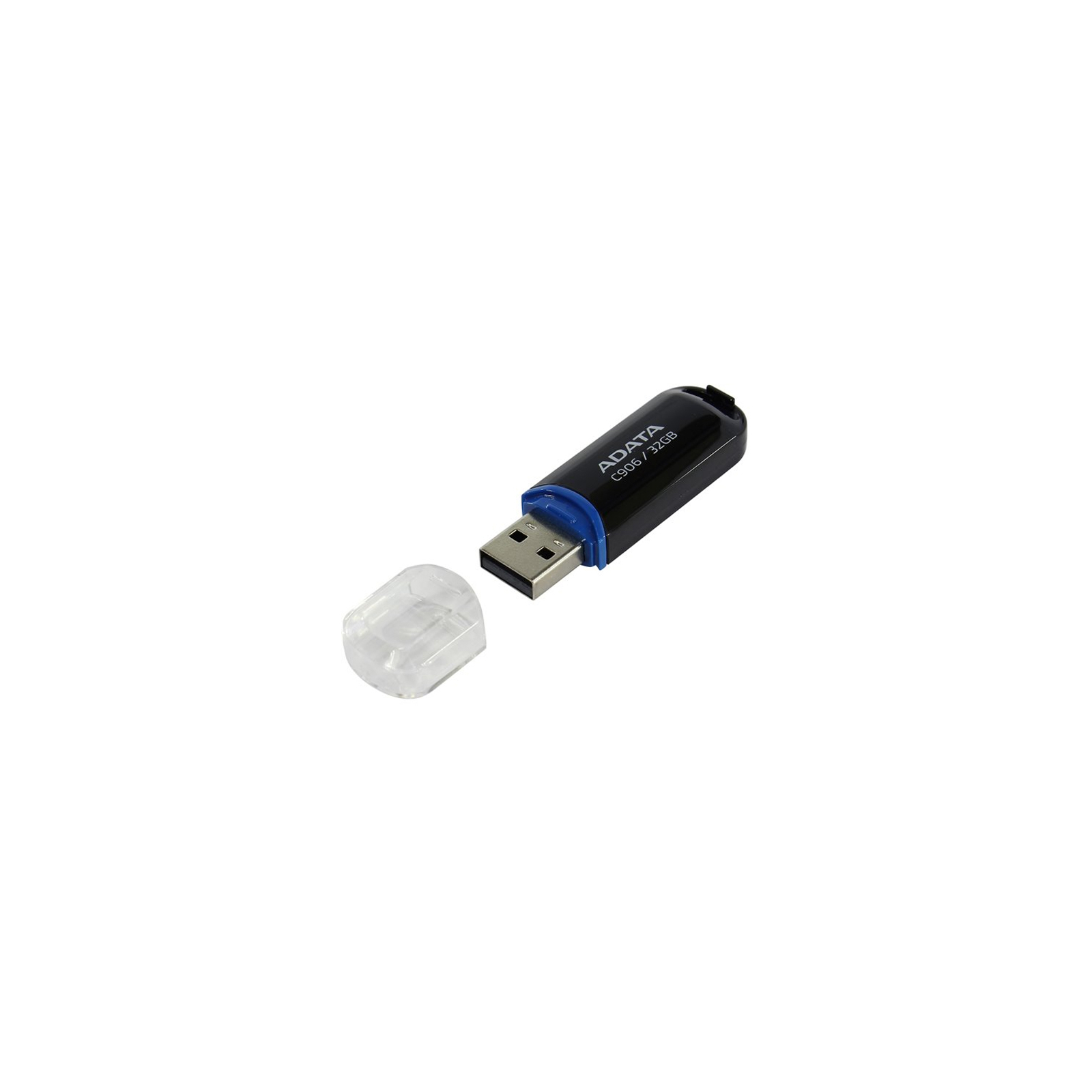 USB флеш накопитель ADATA 32GB C906 Black USB 2.0 (AC906-32G-RBK) изображение 3