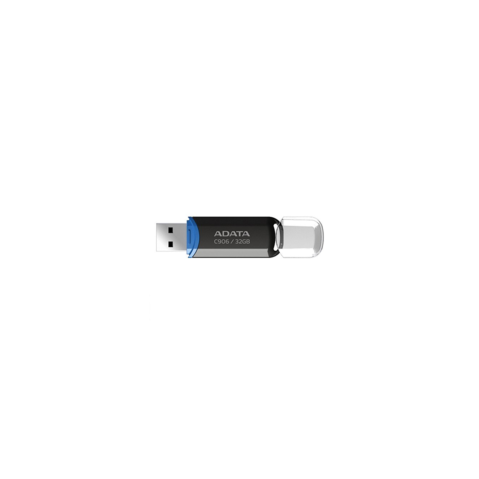 USB флеш накопитель ADATA 32GB C906 Black USB 2.0 (AC906-32G-RBK) изображение 4