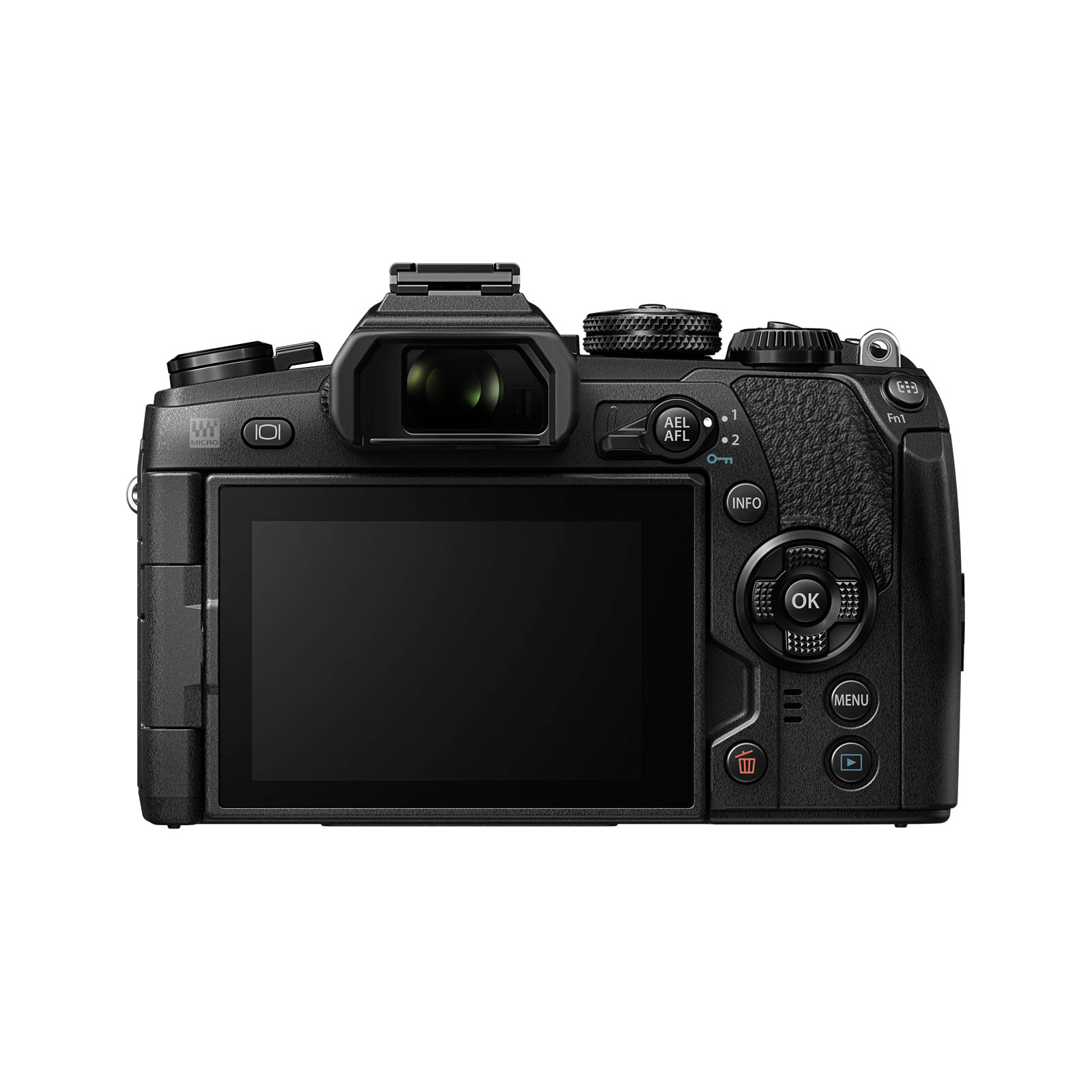 Цифровий фотоапарат Olympus E-M1 mark II 12-40 Kit black/black (V207061BE000) зображення 5