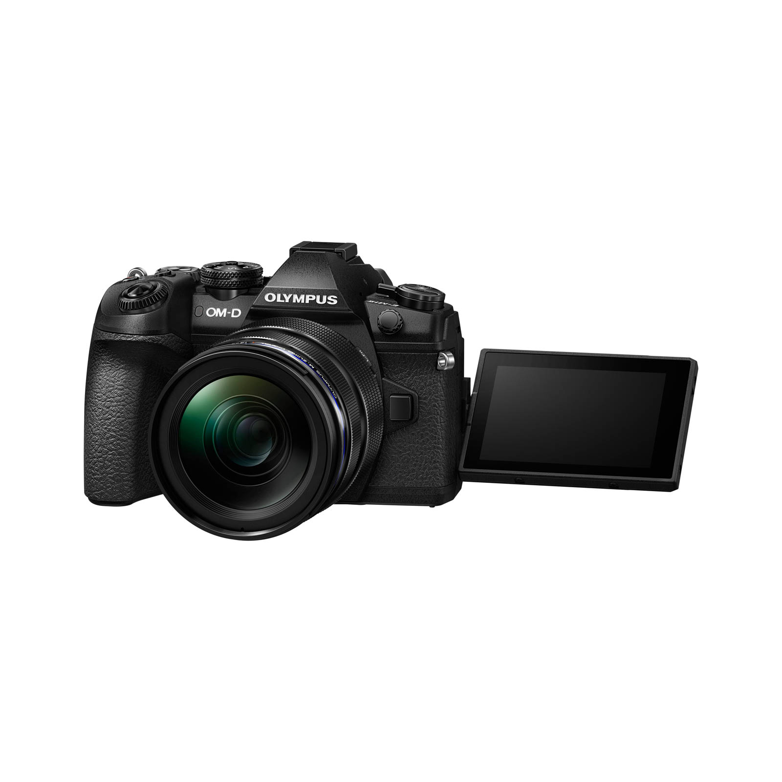 Цифровий фотоапарат Olympus E-M1 mark II 12-40 Kit black/black (V207061BE000) зображення 6