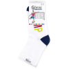 Шкарпетки дитячі Bross "Jump" з синіми вставками (11614-5-7B-blue) зображення 2