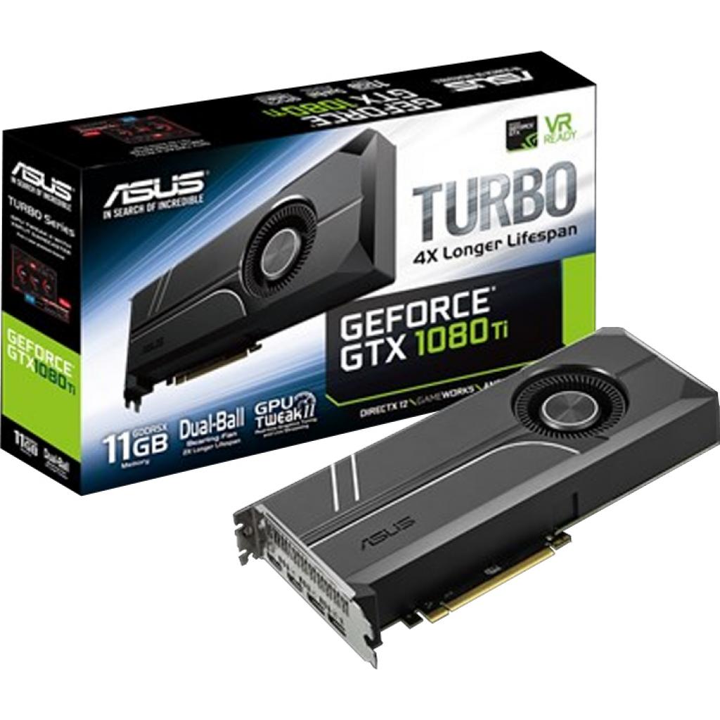 Відеокарта ASUS GeForce GTX1080 Ti 11Gb TURBO (TURBO-GTX1080TI-11G)