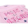 Набір дитячого одягу Breeze футболка із зірочками з шортами (9036-110G-pink) зображення 6