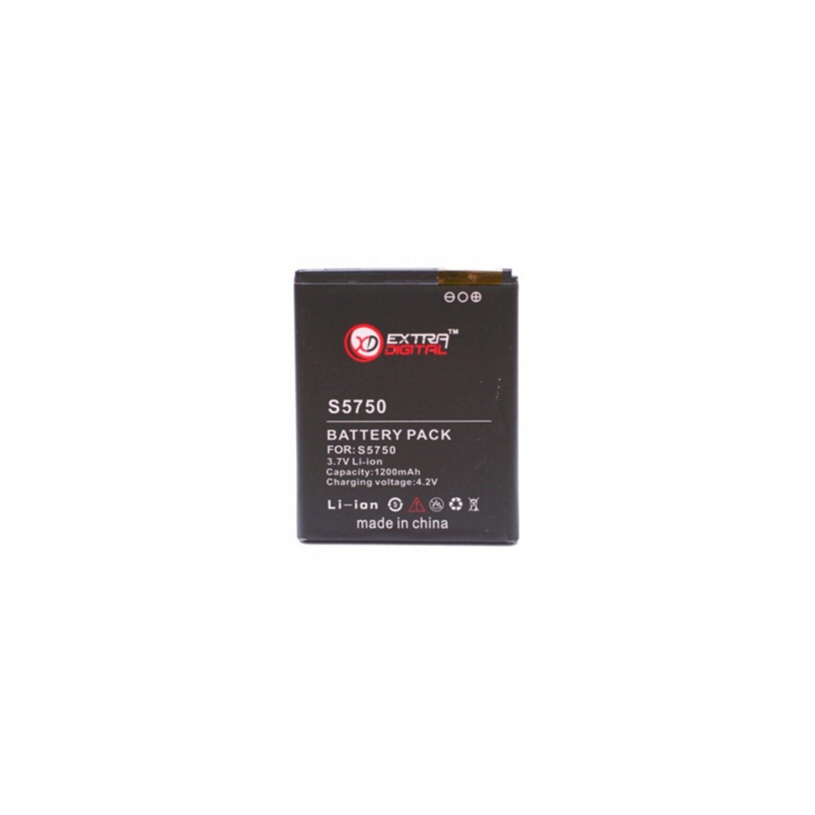 Акумуляторна батарея Extradigital Samsung GT-S5750 Wave (1200 mAh) (DV00DV6116)