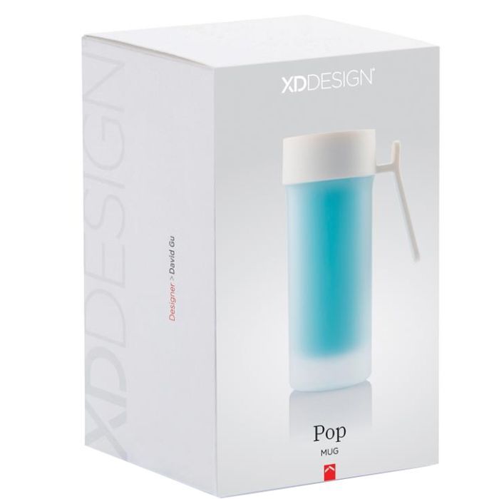 Термокружка XD Modo Pop 275ml голубой (P432.385) зображення 5