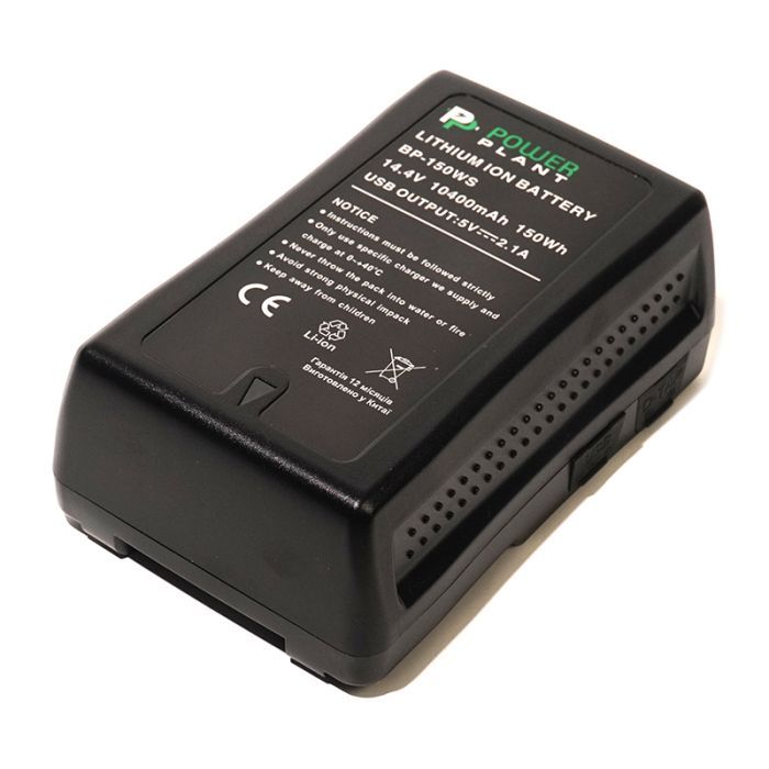 Аккумулятор к фото/видео PowerPlant Sony BP-150WS, 10400mAh (DV00DV1415) изображение 2