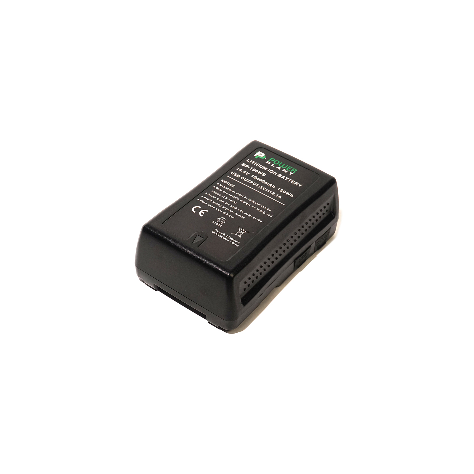 Акумулятор до фото/відео PowerPlant Sony BP-150WS, 10400mAh (DV00DV1415) зображення 2