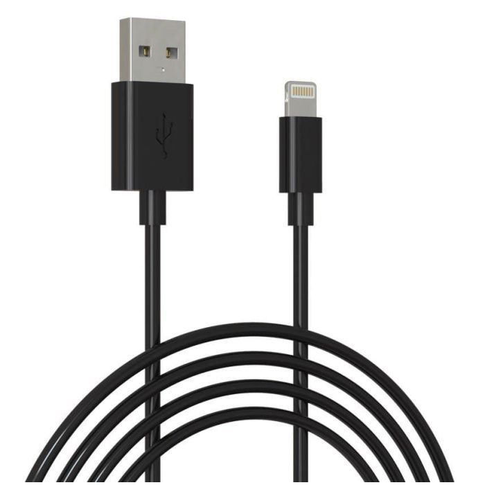 Дата кабель USB 2.0 AM to Lightning 1.0m Cu, 2.1А White Grand-X (PL01W) изображение 3