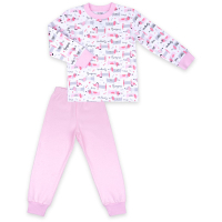 Пижама детская Интеркидс с таксами (1580-104G-pink)