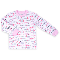 Пижама детская Интеркидс с таксами (1580-104G-pink) изображение 2
