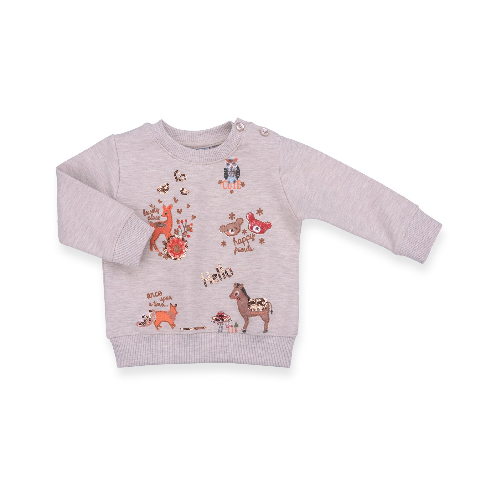 Набір дитячого одягу Breeze з лісовими звірятами (9400-80G-red) зображення 2