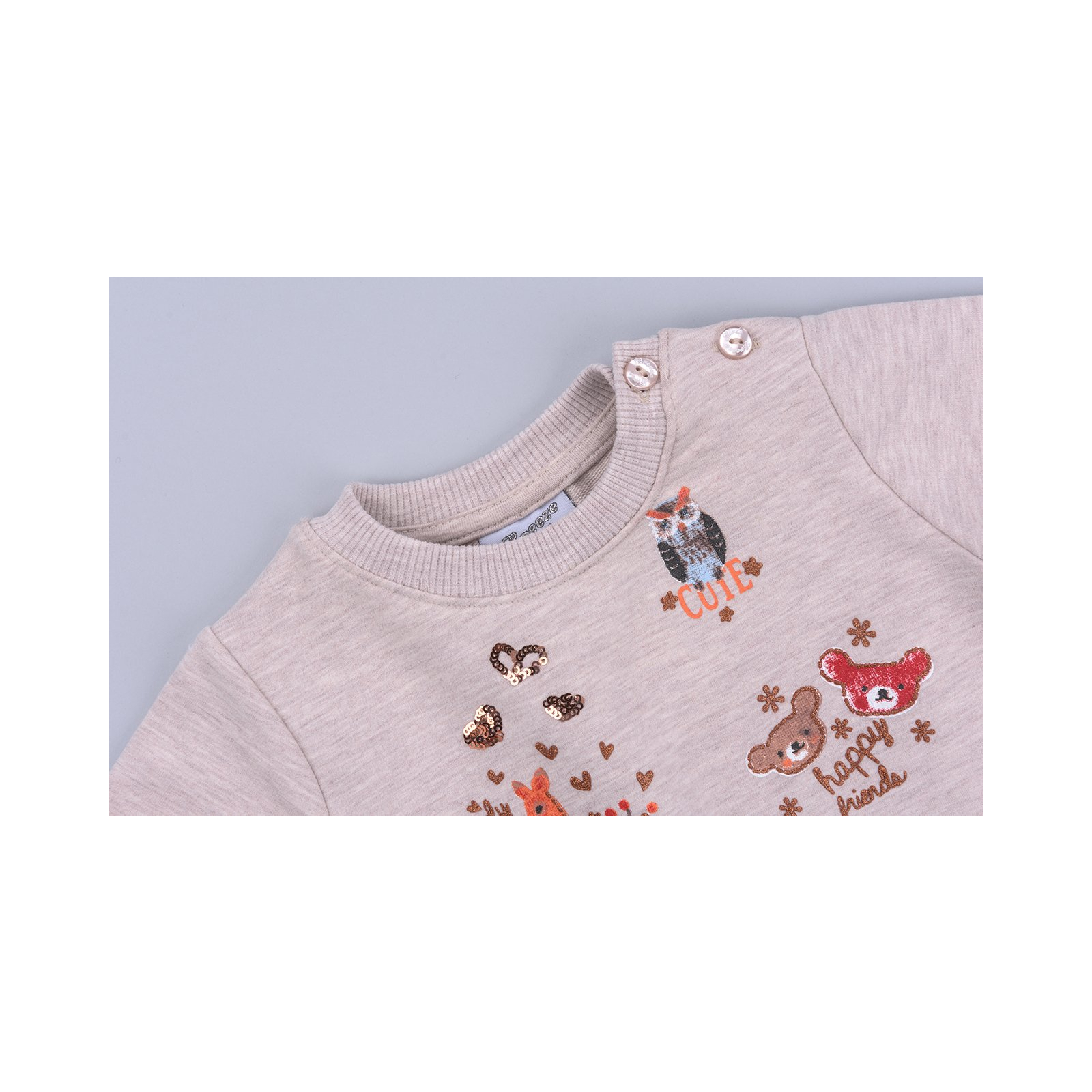 Набір дитячого одягу Breeze з лісовими звірятами (9400-80G-red) зображення 7