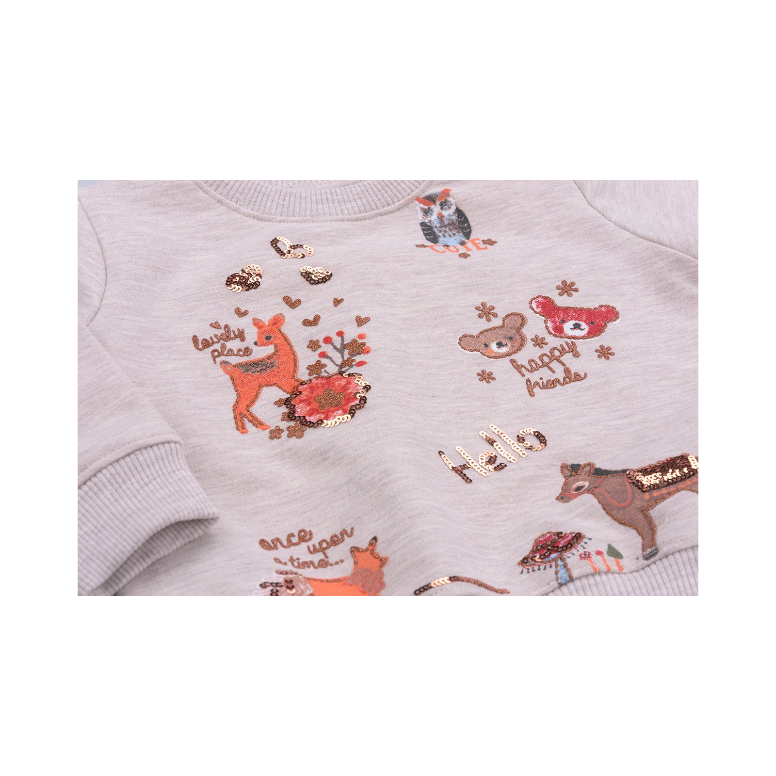 Набір дитячого одягу Breeze з лісовими звірятами (9400-80G-red) зображення 8