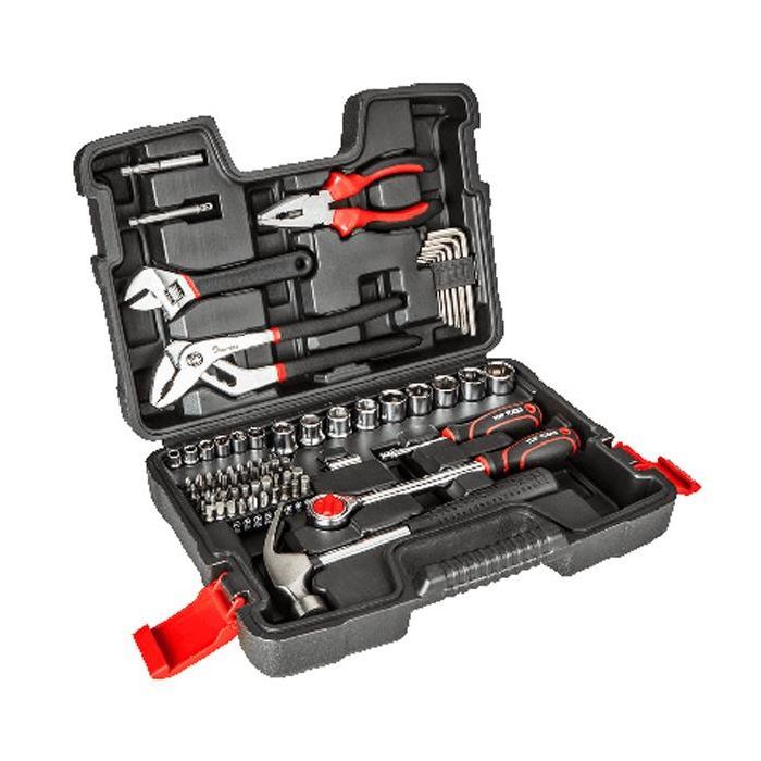 Набор инструментов Top Tools 1/4", 1/2", 81 ед. (38D510)