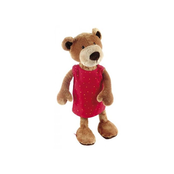 Мягкая игрушка Sigikid Мишка в платье 40 см (38407SK) изображение 2