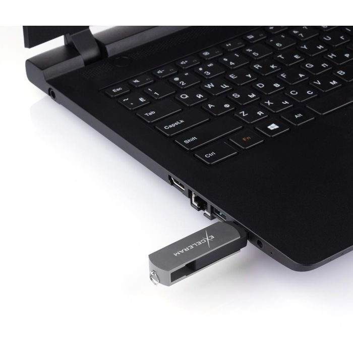 USB флеш накопитель eXceleram 128GB P2 Series Gold/Black USB 3.1 Gen 1 (EXP2U3GOB128) изображение 7