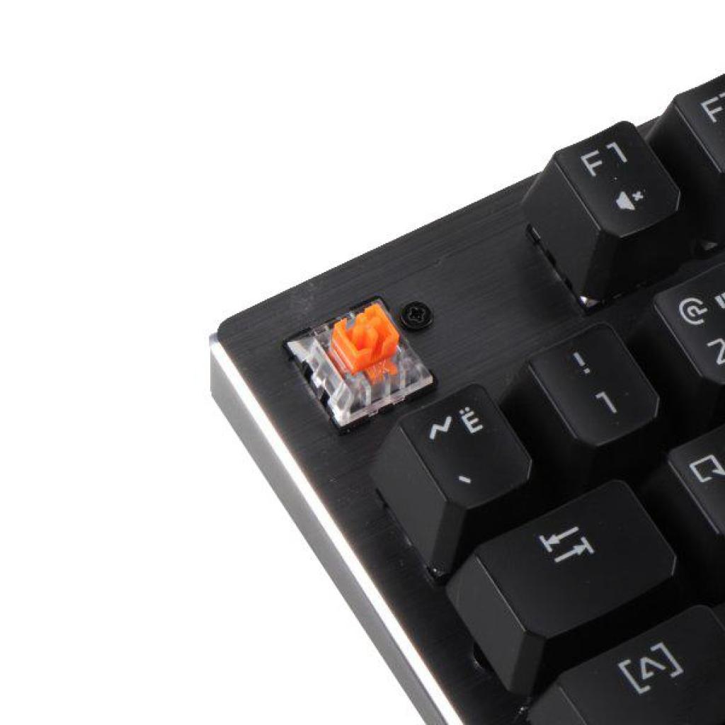 Клавиатура A4Tech Bloody B760 LK-Orange switches Black изображение 3