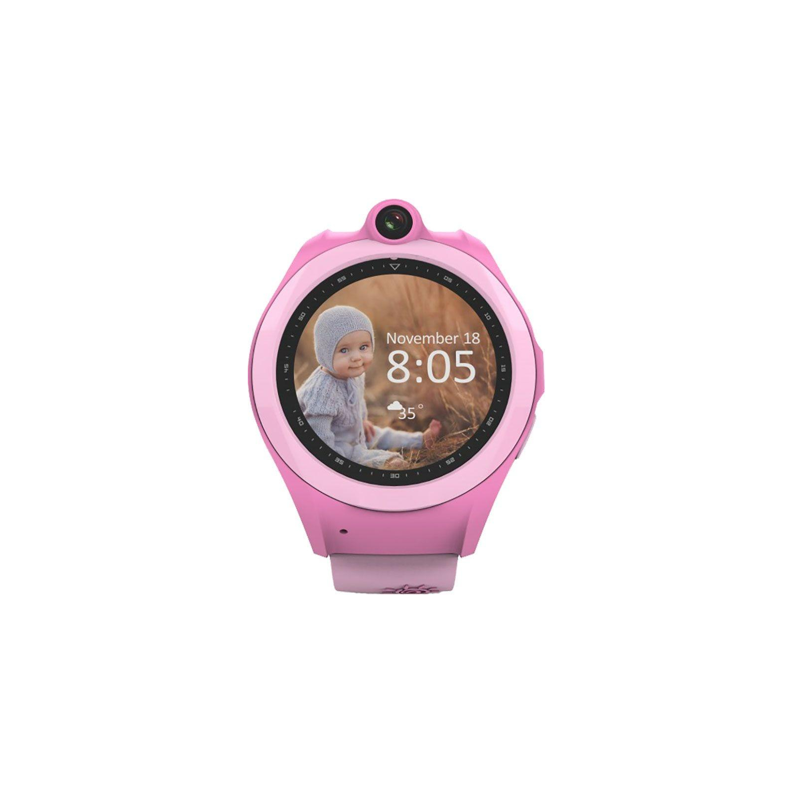 Смарт-часы UWatch Q610 Kid wifi gps smart watch Pink (F_52919)