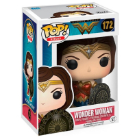 Фигурка для геймеров Funko Pop Чудо-женщина серии "Чудо-женщина" 9.6 см (12545-PX-1RE) изображение 2