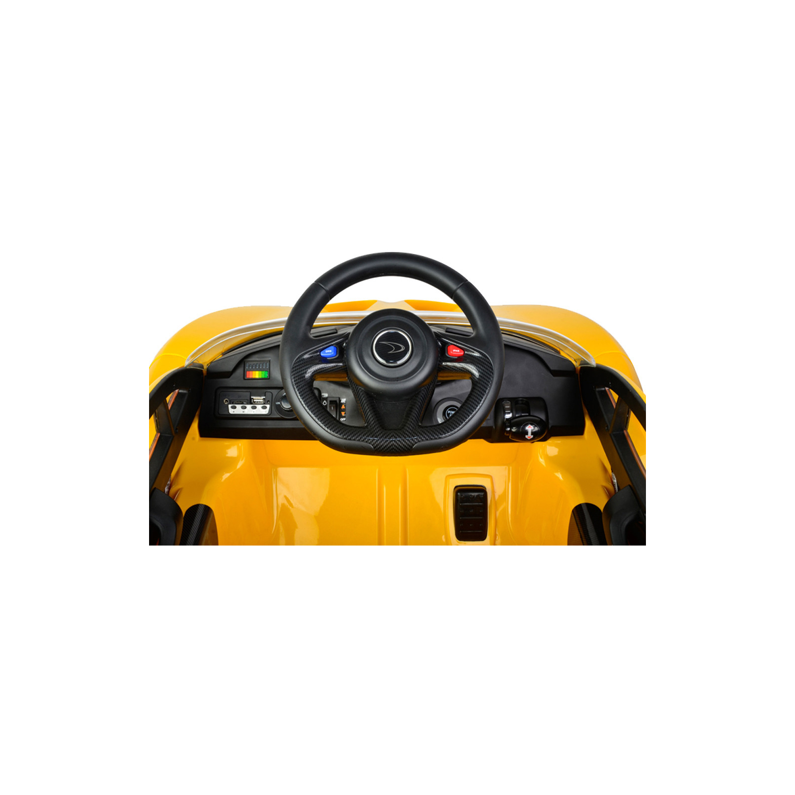 Электромобиль BabyHit Mc-Laren Z672R Yellow (71148) изображение 10
